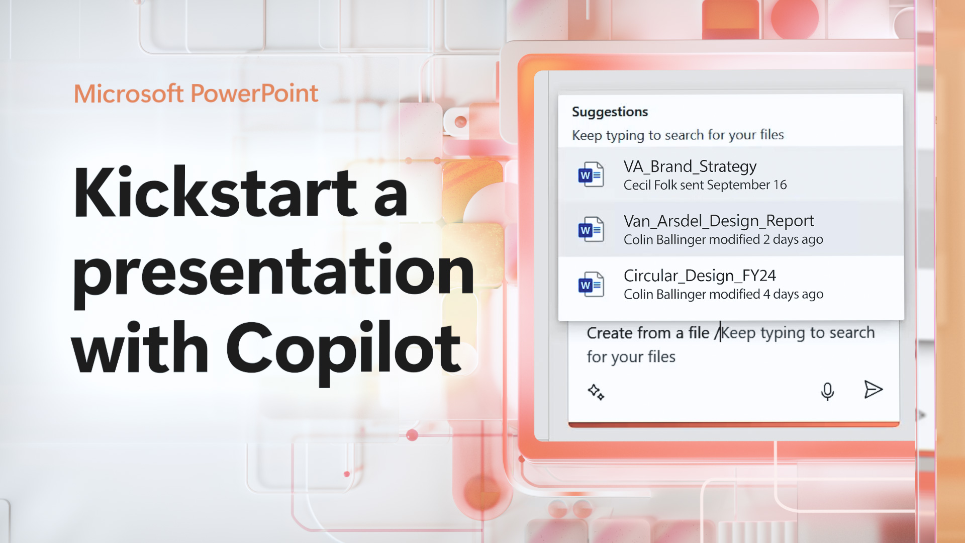 Создание новой презентации с помощью Copilot в PowerPoint - Служба  поддержки Майкрософт