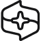 A symbol indicating rewind