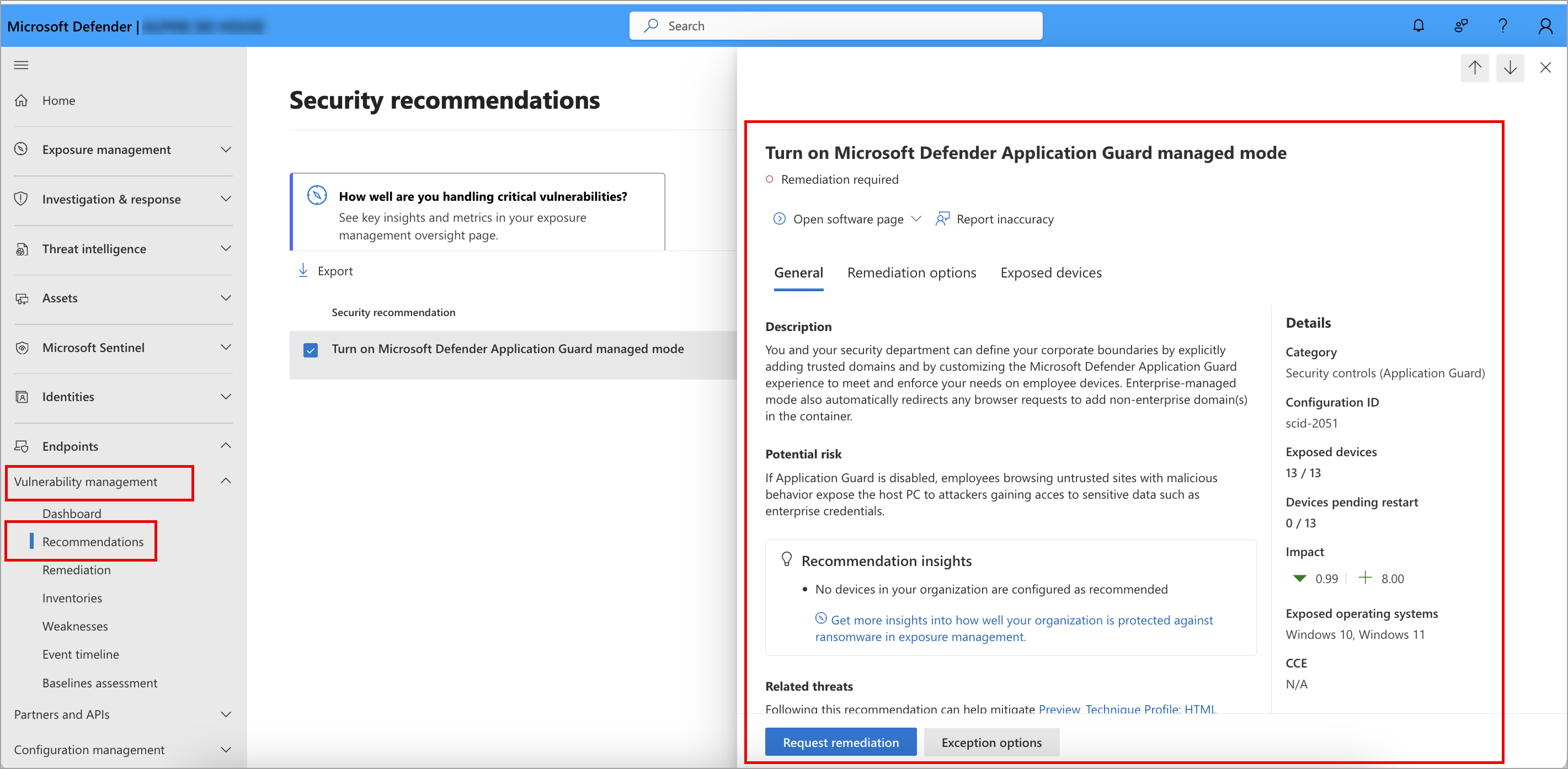 Microsoft Defender Application Guard managed