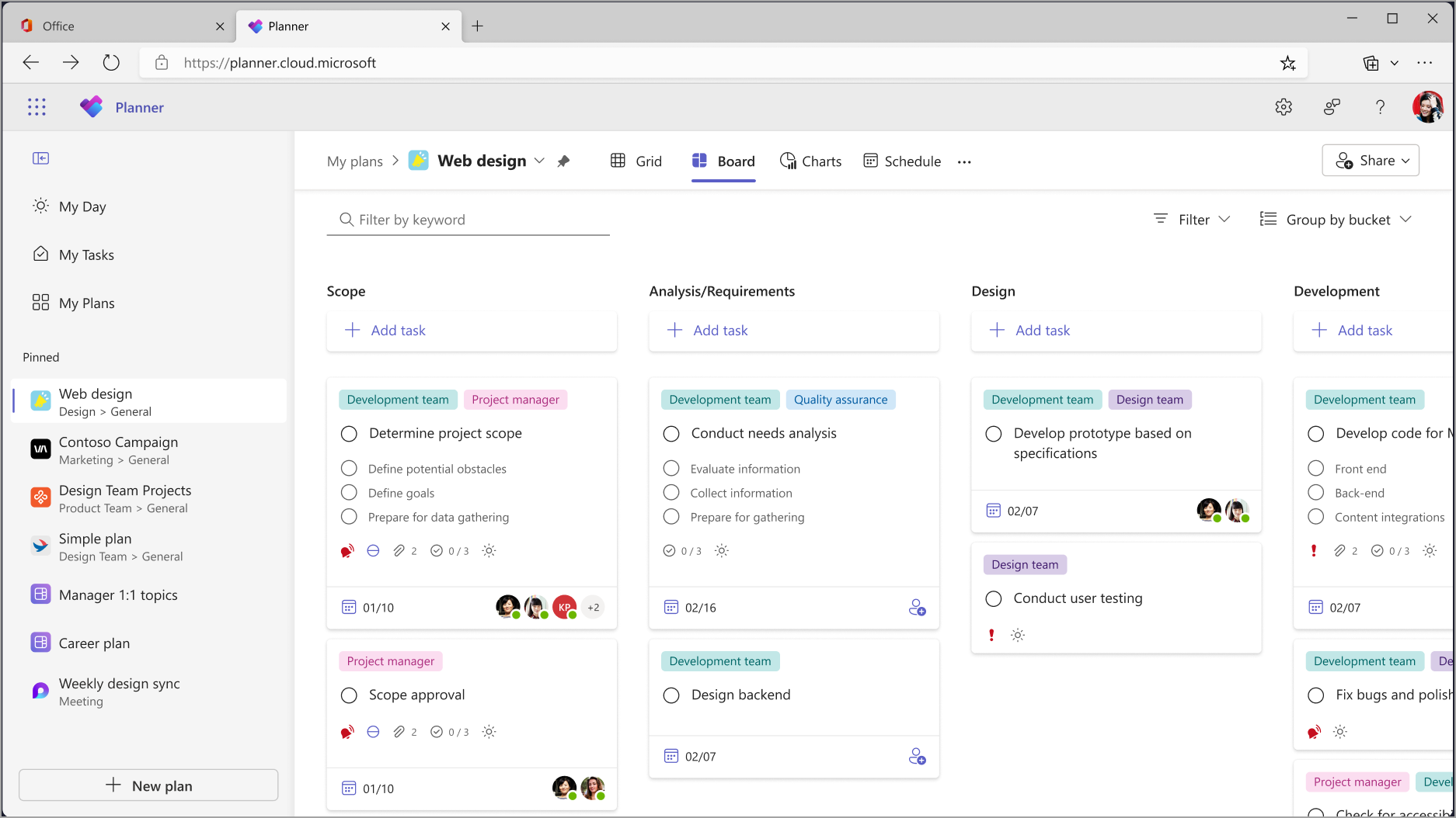 The new Microsoft Planner for the web - M365 Admin