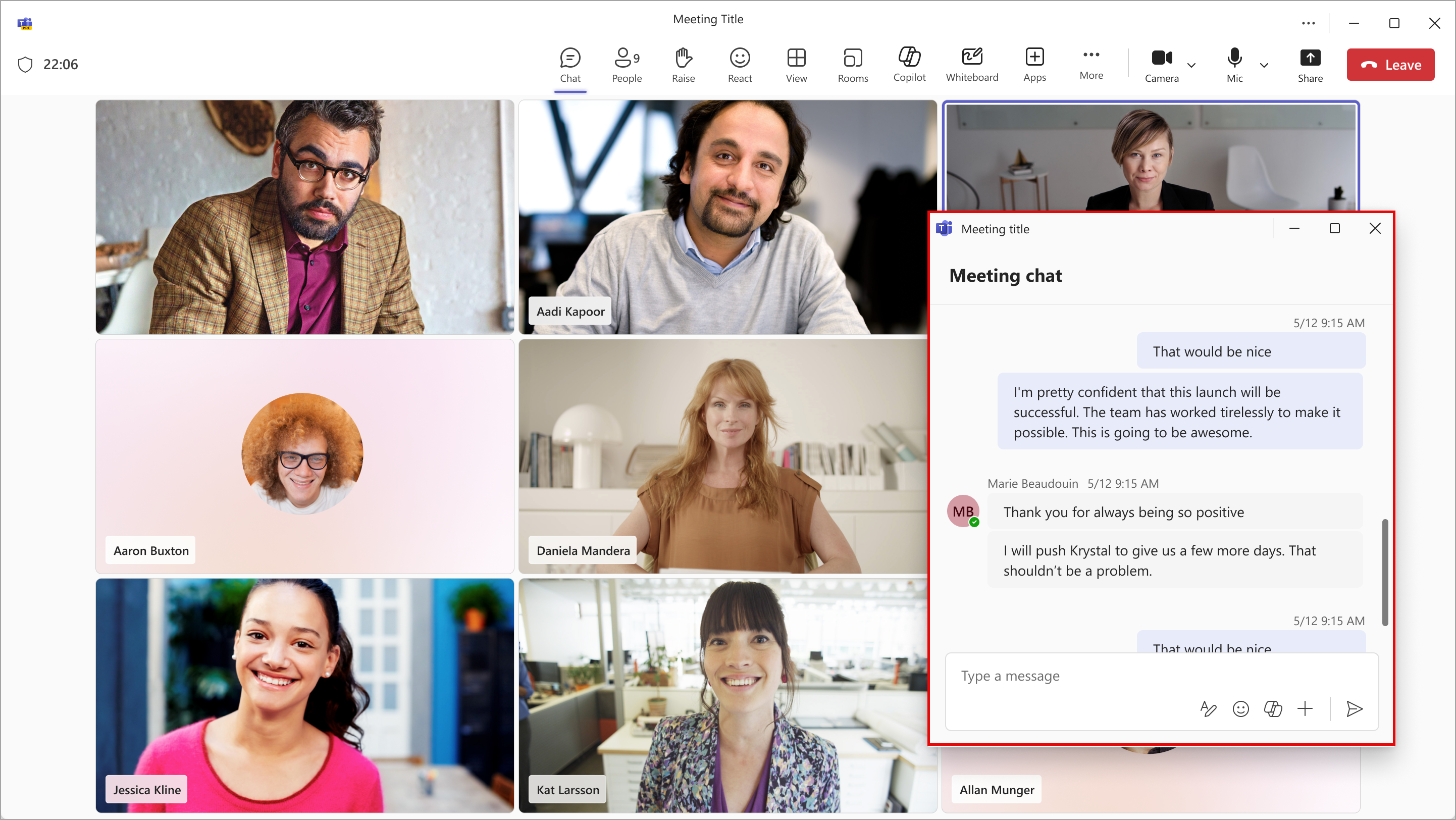 Microsoft Teams: Pop out Chat, Copilot, and Notes panes in meetings [MC952888]