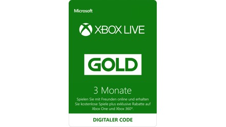 xbox online karte Xbox Live Gold Mitgliedschaft Digital Code Kaufen Microsoft Store De De xbox online karte