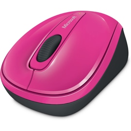 Microsoft Wireless Mobile Mouse 3500: Magenta Pink