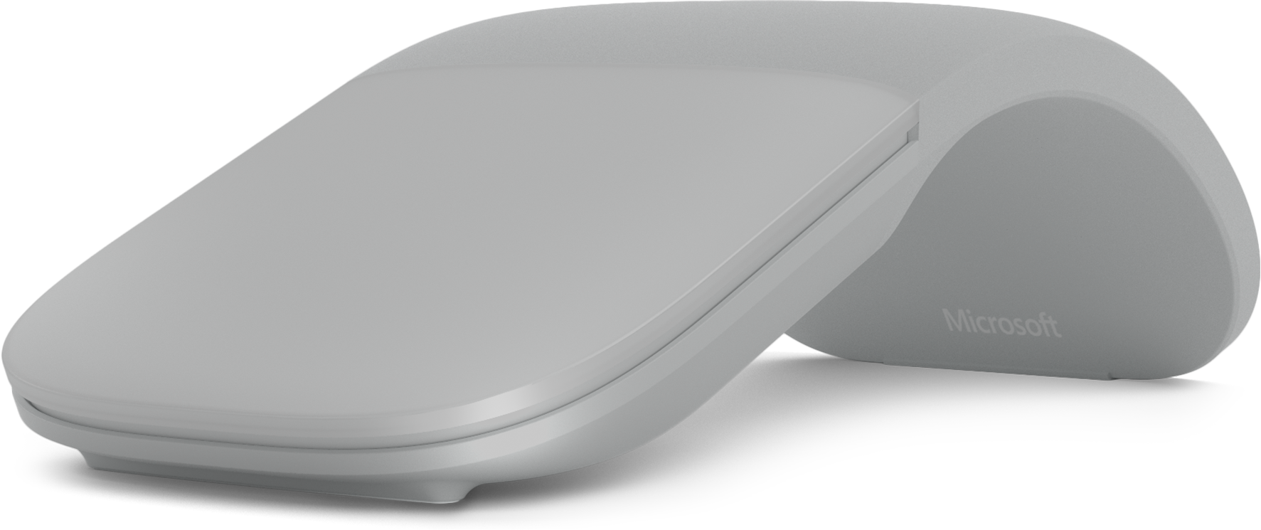 Microsoft Surface Arc Mouse - Muis - optisch - 2 knoppen - draadloos - Bluetooth 4.1 - lichtgrijs - commercieel