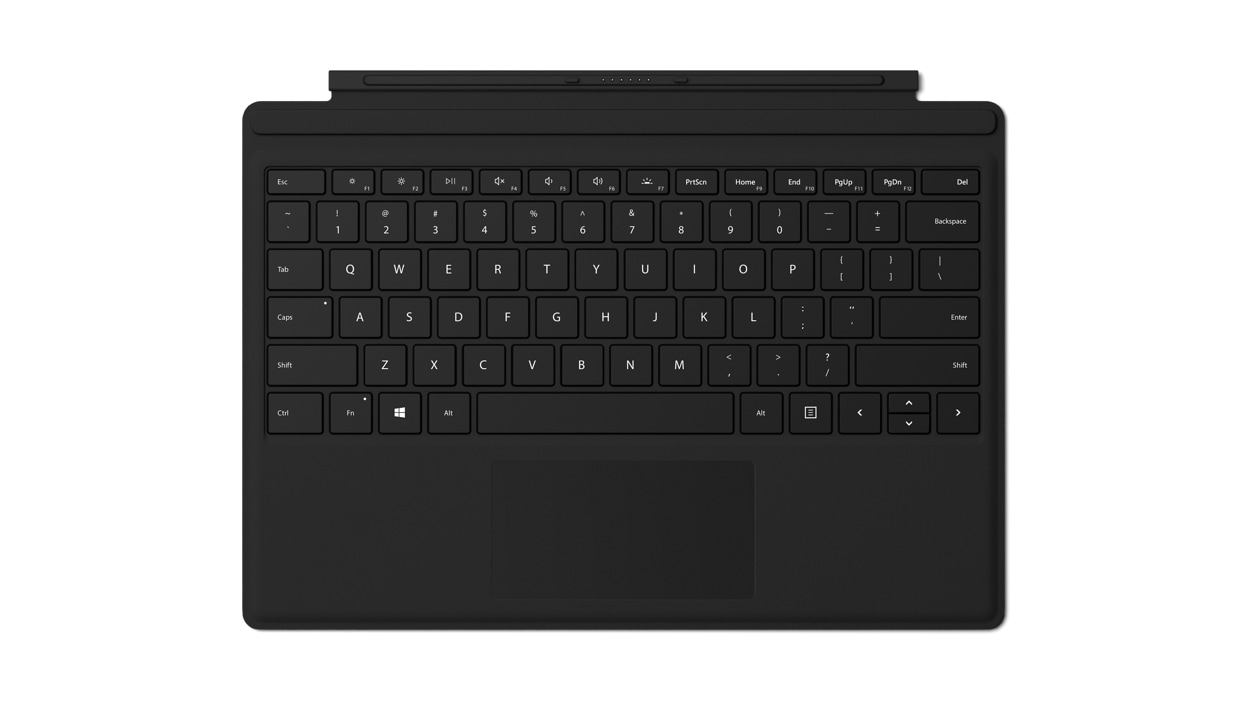 Black Surface Pro Type Cover for Business.