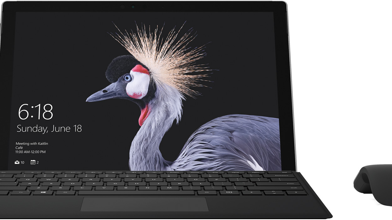 Surface Pro タイプカバー ブラック 英語配列 FMM-00001