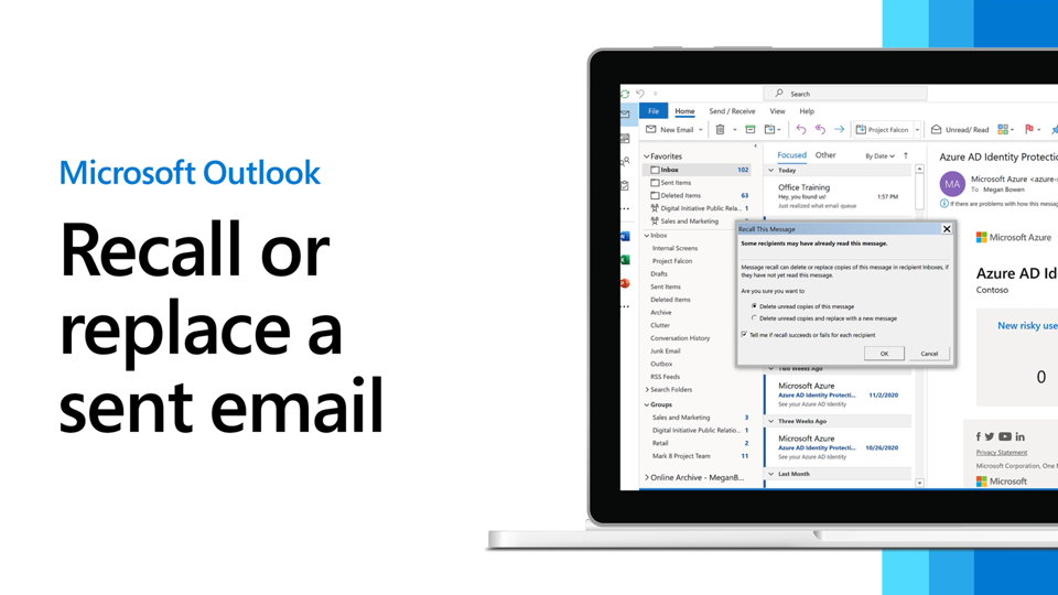 How to Delete a Sent Email in Outlook?