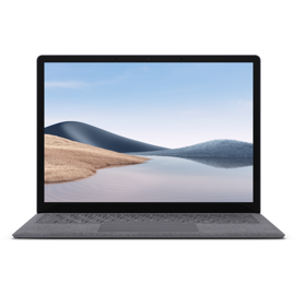 Surface Laptop 4 for Business in Platinum.