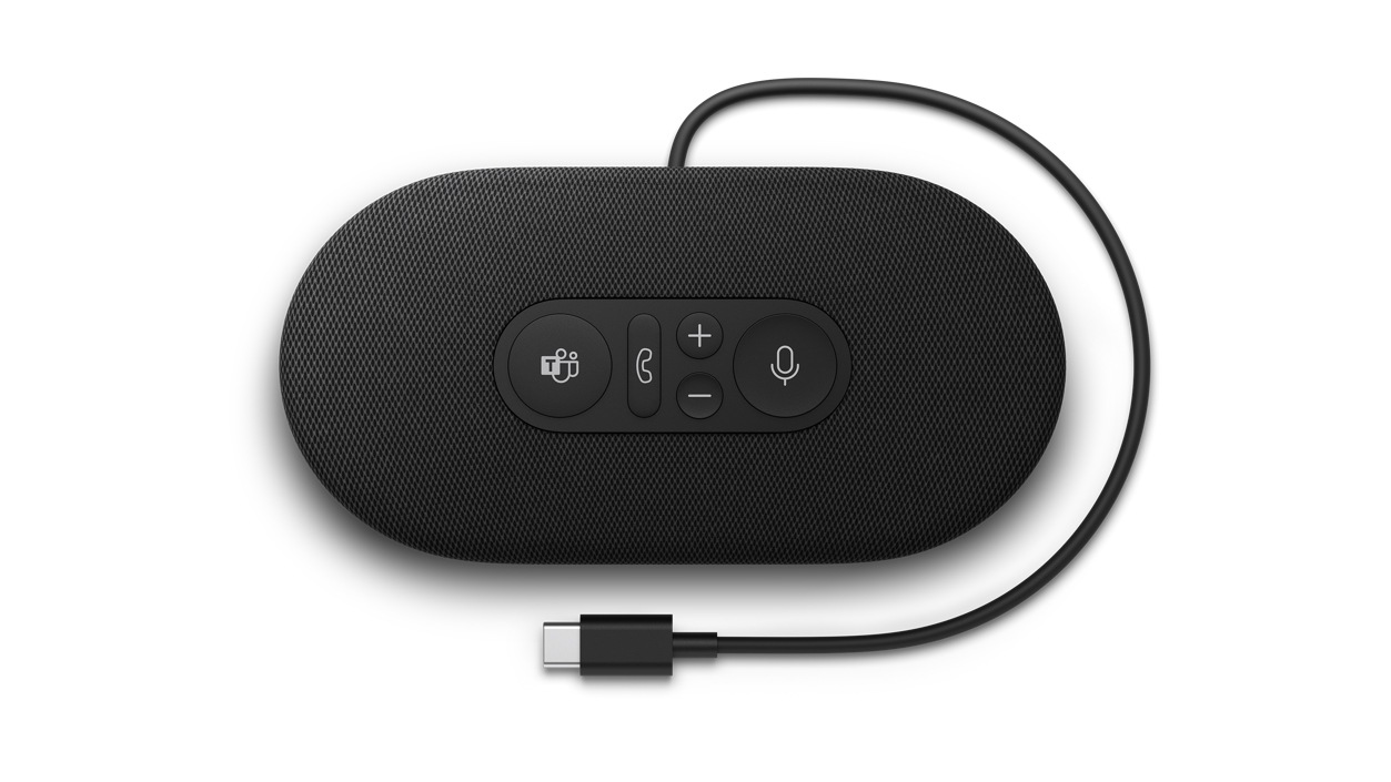 Koop de Microsoft USB-C Speaker voor muziek, vergaderingen en gesprekken, gecertificeerd voor Teams - Store