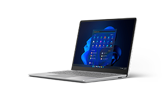 Surface Laptop Go 的渲染图像
