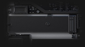 The internal hardware of Surface Laptop Studio.