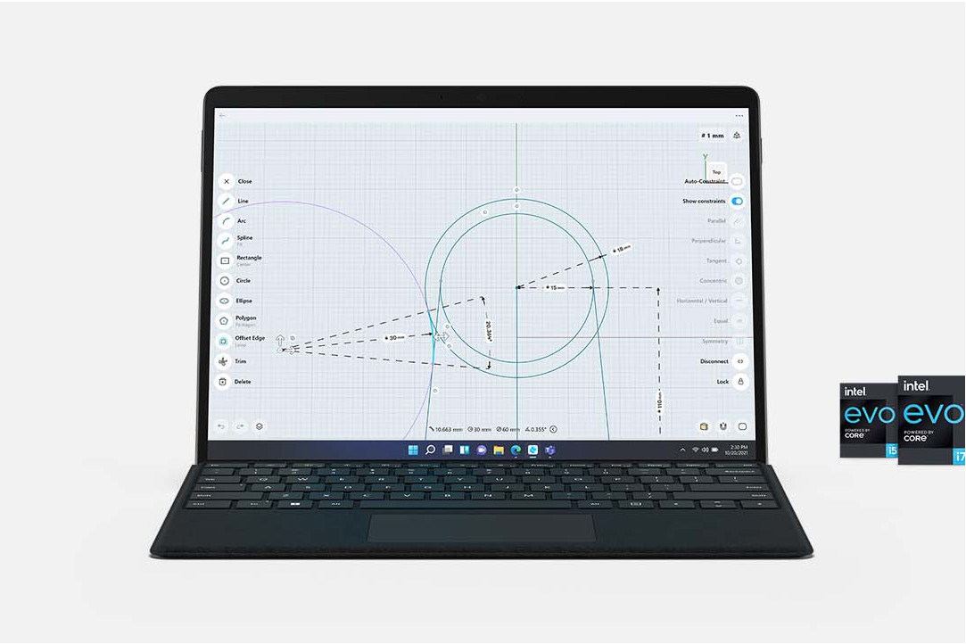 Surface Pro 8 Most Powerful 2-in-1 Business Laptop - Microsoft 
