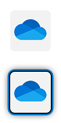 شعار OneDrive