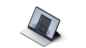 Surface Laptop Studio 的渲染图像