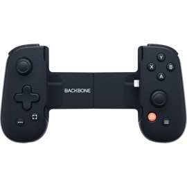 Front view of the Backbone One Mobile iOS Gaming Controller Xbox.