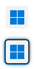 Windows のロゴ。