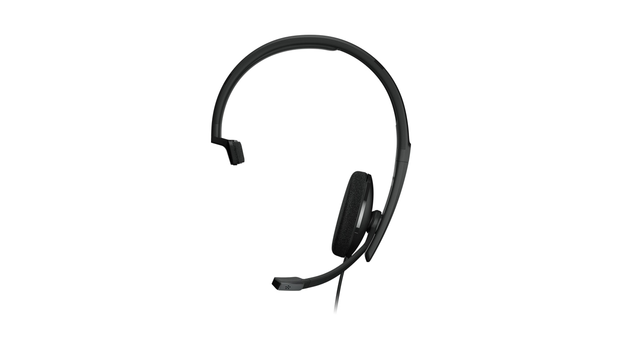 Front view of the Sennheiser EPOS ADAPT 130 T Headset.