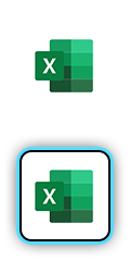 شعار Microsoft Excel.