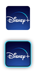 Disney ロゴ。