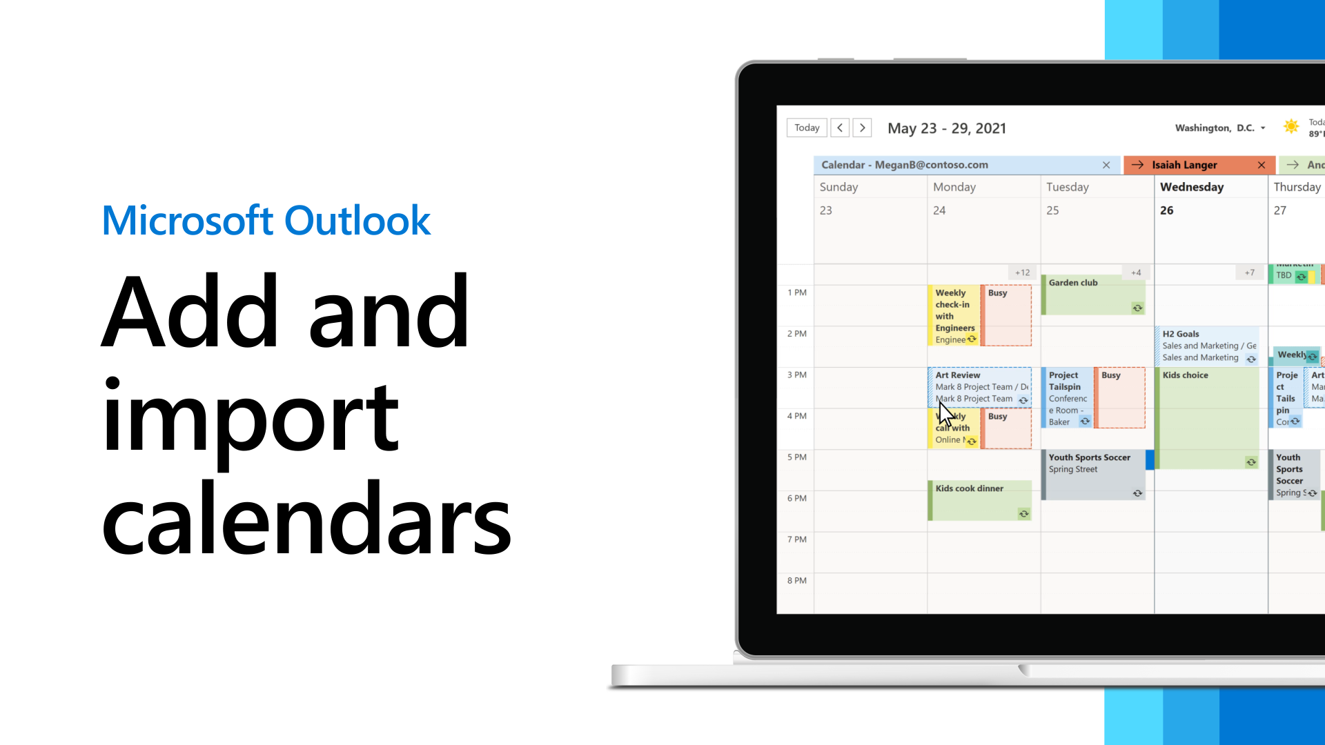 Import calendar