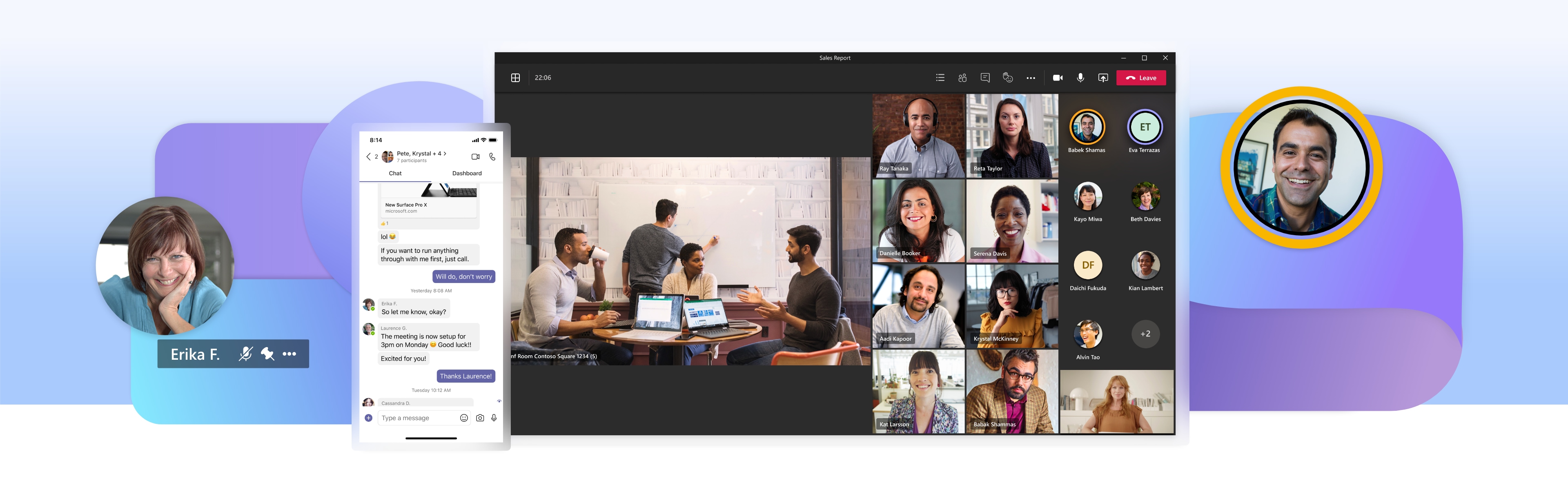 Microsoft Teams for Work | Collaborate in Online Meetings