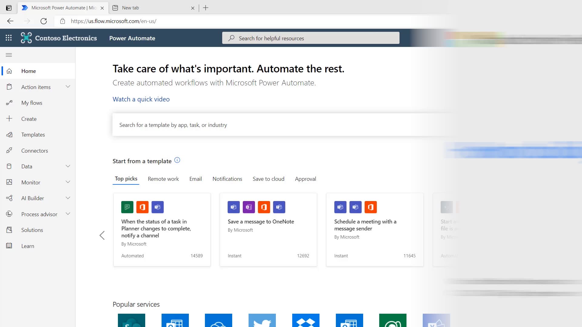 Get started with Power Automate (contains video) - Power Automate |  Microsoft Learn