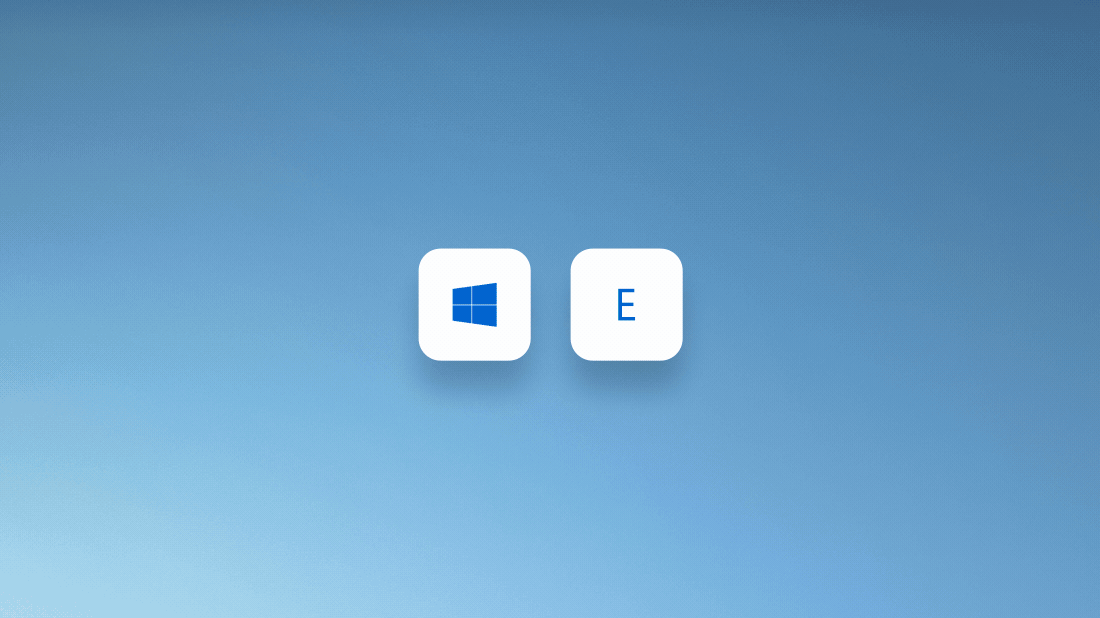 Windows 11-skærm med Stifinder-vindue åben