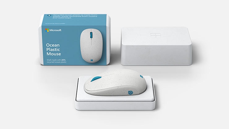 Bao bì của Microsoft Ocean Plastic Mouse