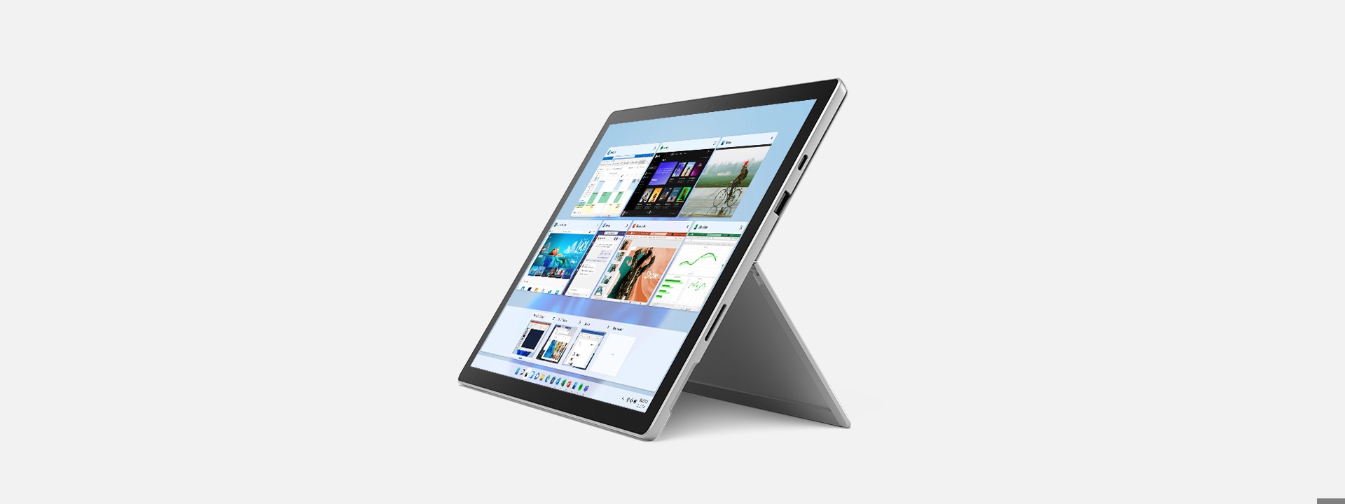 جهاز Surface Pro 7+ يعرض متجر Microsoft Store.