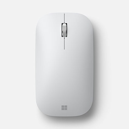 A Microsoft Modern Mobile Mouse in Glacier