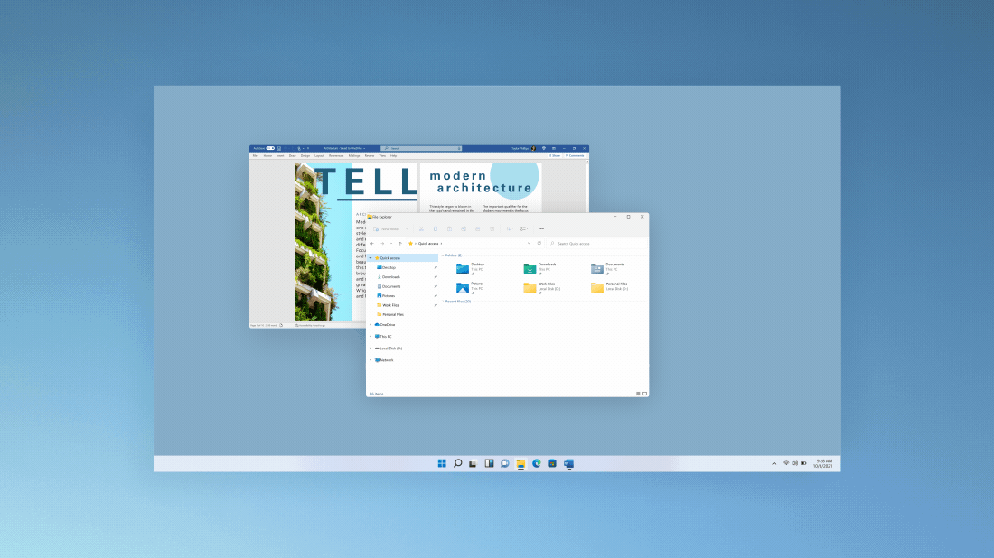 Windows-skærm med Excel-regneark åben
