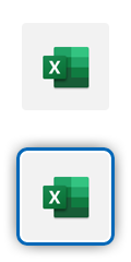 „Microsoft Excel“ logotipas