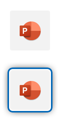 Λογότυπο Microsoft PowerPoint