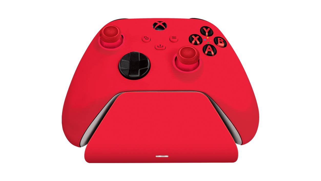 Razer Universal Quick Charging Stand for Xbox Pulse Red.