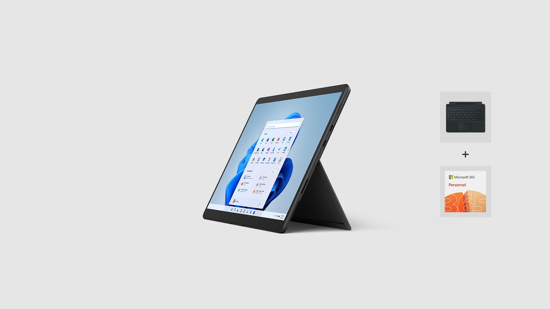 Surface Pro 8 + Clavier Signature pour Surface Pro + Microsoft 365
