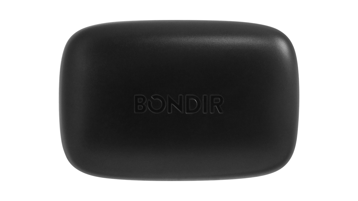 Closed charging case of the Bondir True Wireless Bluetooth Earphones