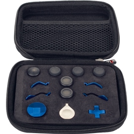 Venom Elite Wireless Series 2 Controller Customisation Kit in Blue in case.