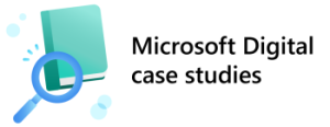Microsoft Digital case studies graphic.