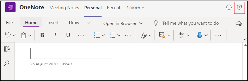Teams Native Permission Settings in Browser 1