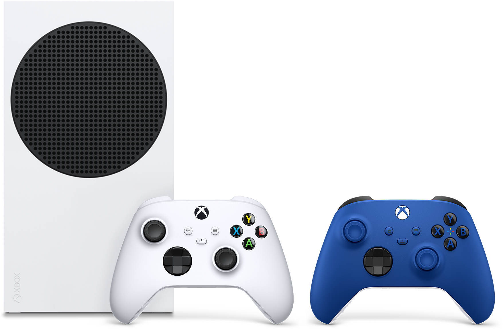 Xbox Series S and controller (Blue)