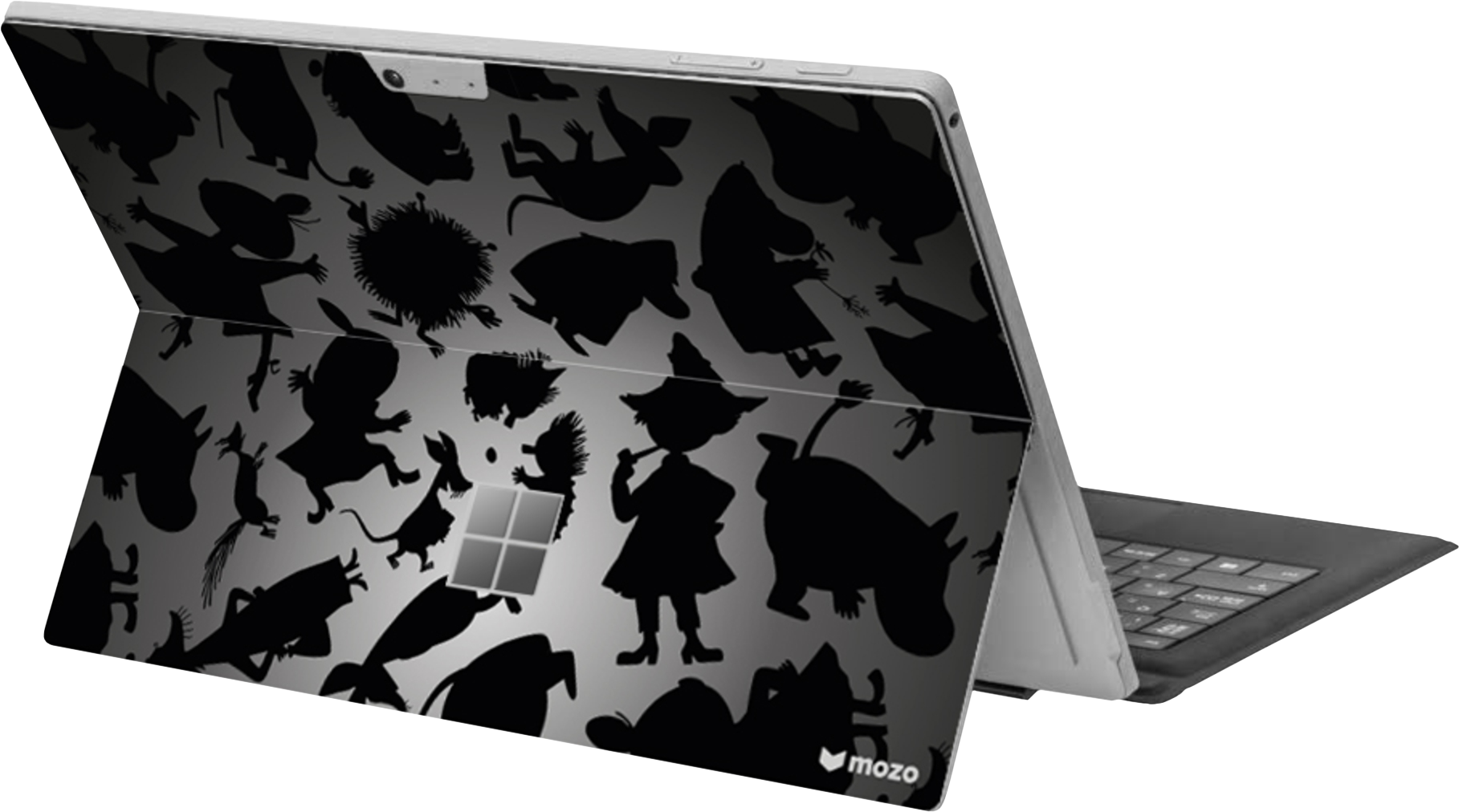 Surface Go 用 MOZO Surface スキン (ブラック)