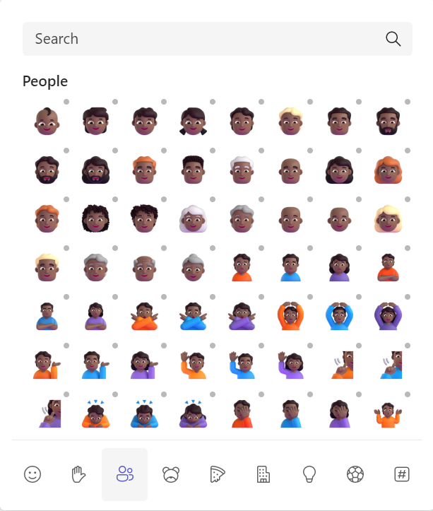 This update will only change the styling of the emojis and reactions in Teams. There is no functional change to the features.