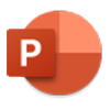 Symbol „Microsoft Powerpoint“.