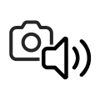 Camera and microphone Icon