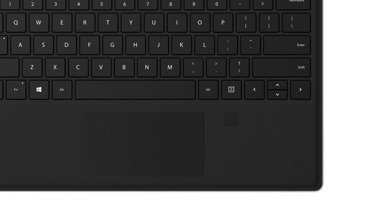 Surface Pro タイプ カバー (指紋認証機能付き) – Microsoft Store