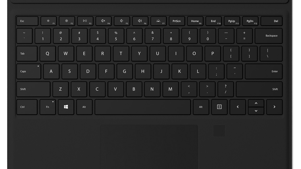Surface Pro7 ブラック　タイプカバー・ペン・ダイアル付き