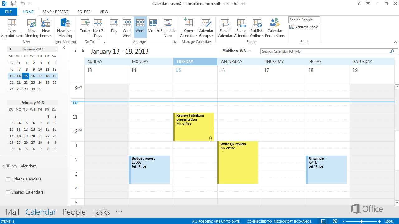 microsoft office desktop calendar