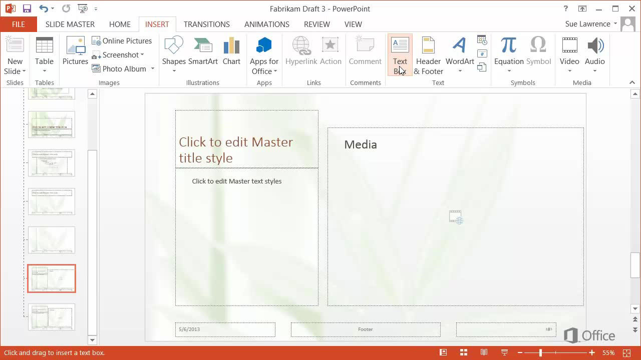 Video: Customize master layouts - Microsoft Support