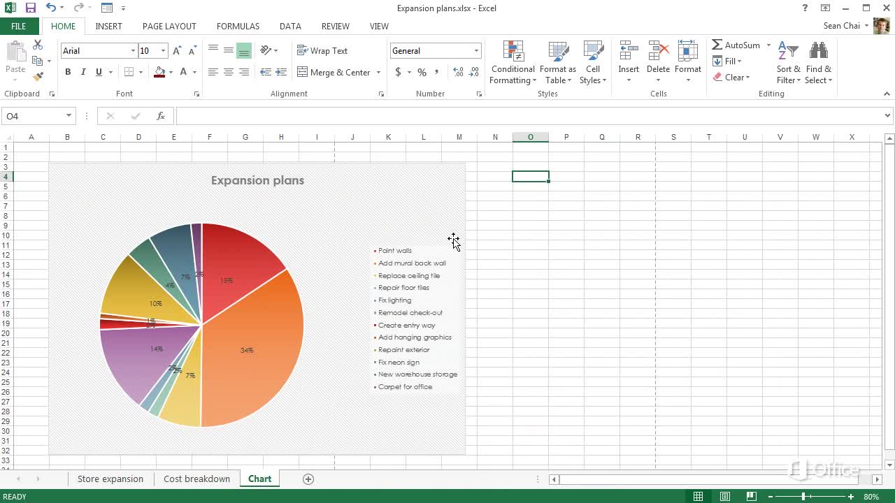 Excel 2013