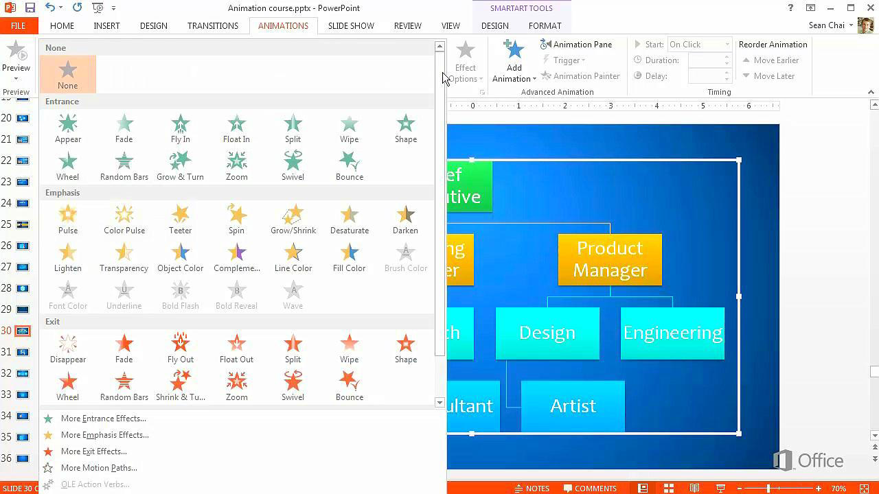 Video: Animate charts and SmartArt - Microsoft Support